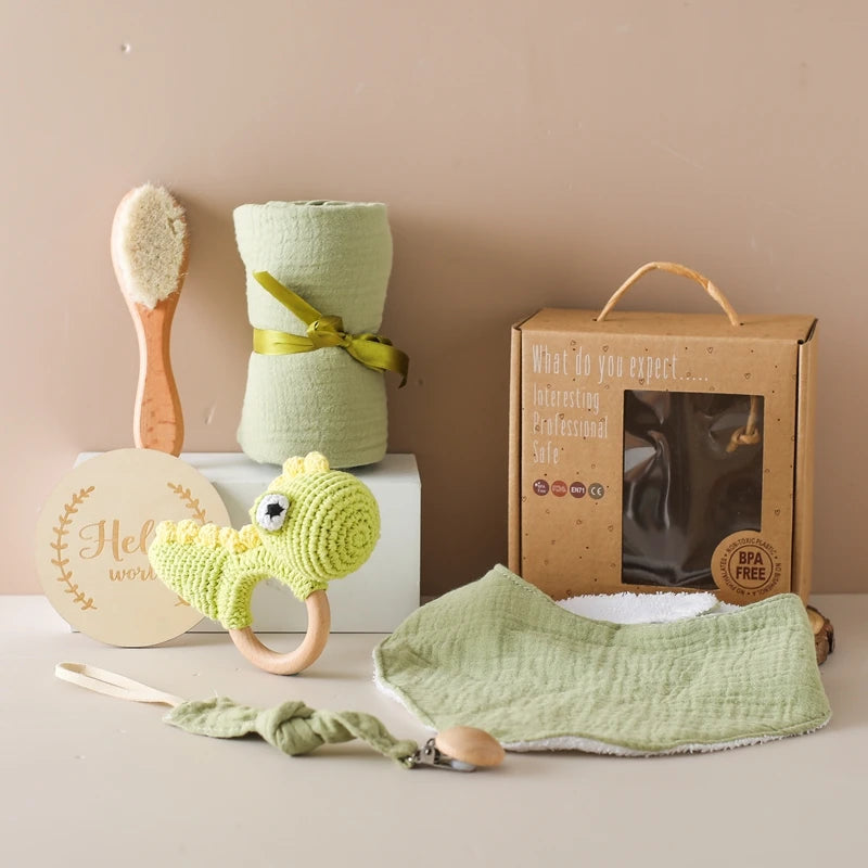 Coffret Naissance Garçon - Dinosaure - Coffrets cadeaux pour bébés