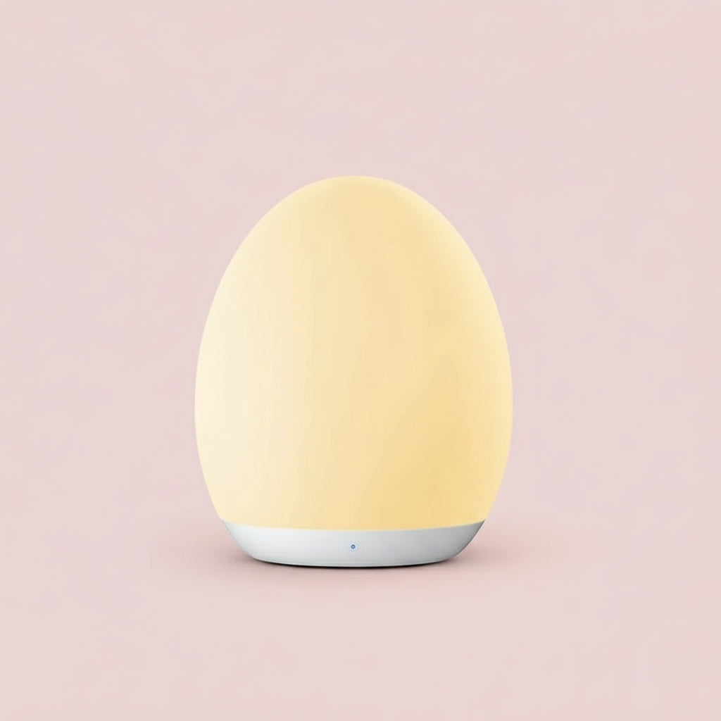 Veilleuse Enfant Petit Oeuf, lampe de nuit en forme d'œuf, idéale pour les enfants, douce et sécurisée.