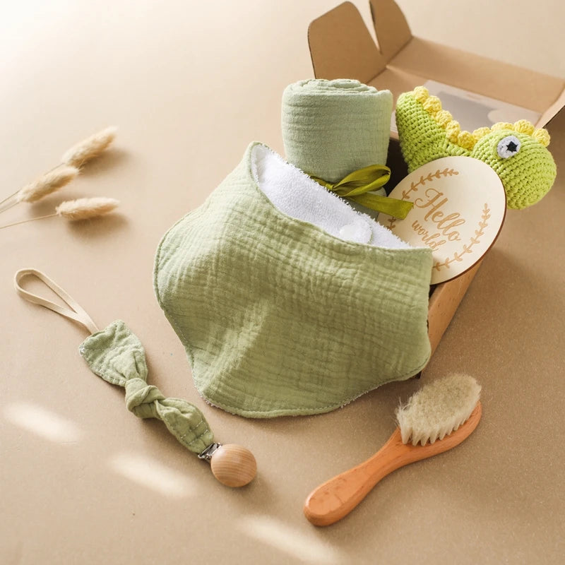 Coffret Naissance Garçon - Dinosaure - Coffrets cadeaux pour bébés