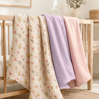 Couvertures Bébé en Double Gaze – Lot de 3
