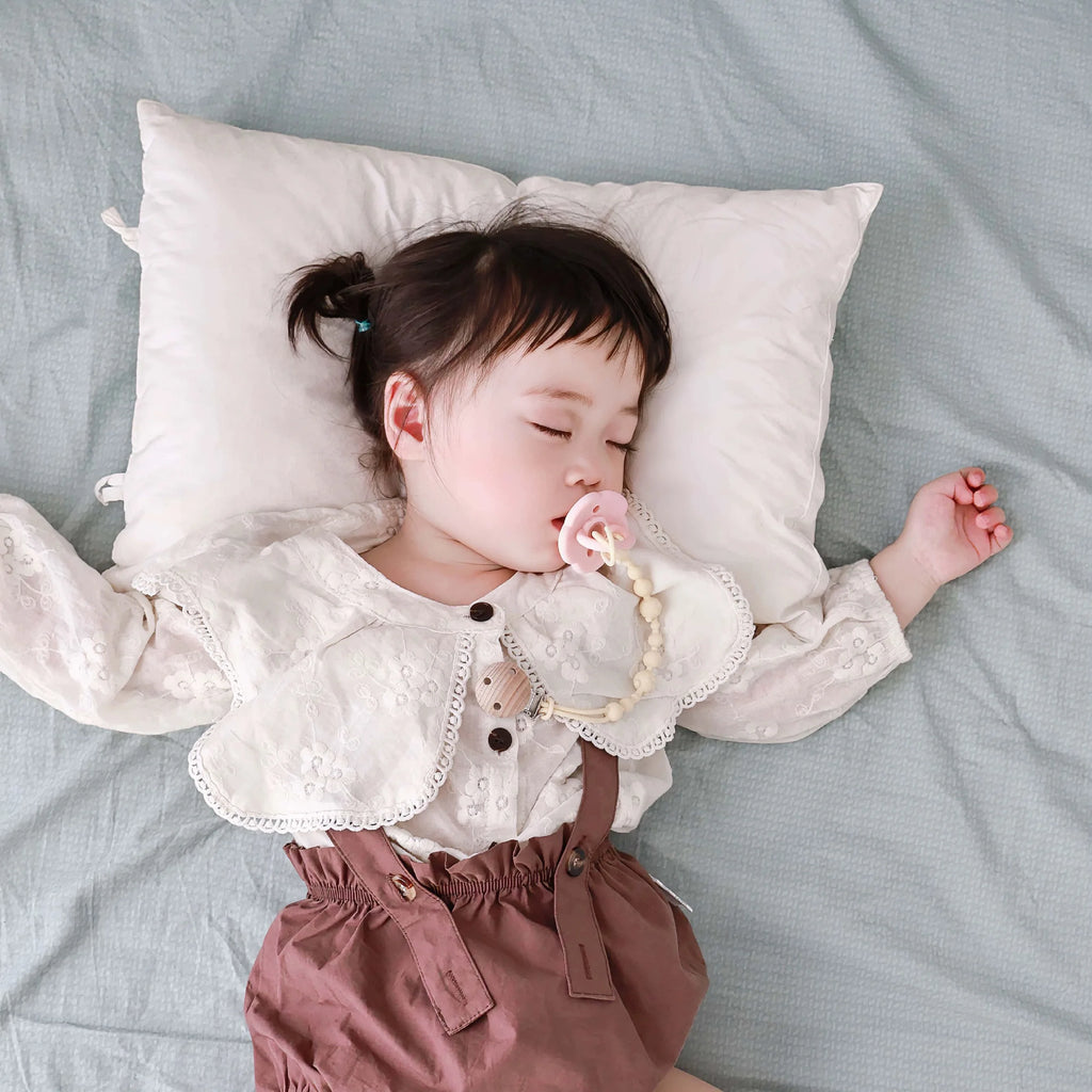 Attache tétine Silicone et Bois - Attache Tétine