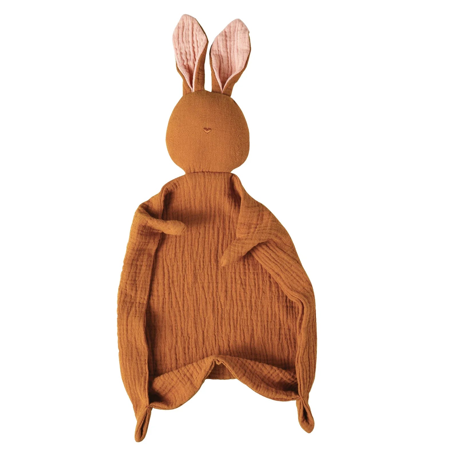 Doudou Lapin aux Grandes Oreilles - Caramel - Doudou bébé