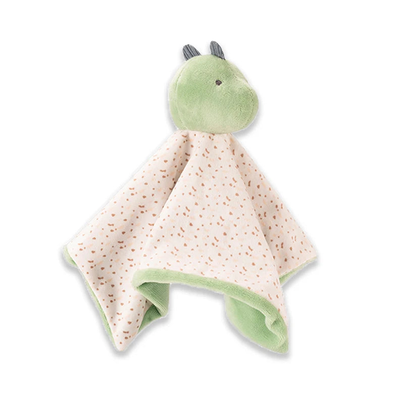 Doudou Bébé Tout doux en polyester, parfait pour les bébés, avec un design cartoon adorable et doux.