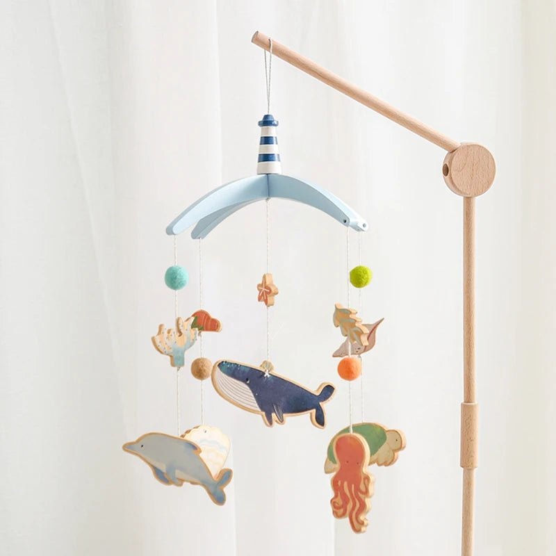 Mobile bébé en bois Océan - Ocean - Mobile bébé