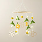 Mobile Bébé Petites Fleurs et Abeilles