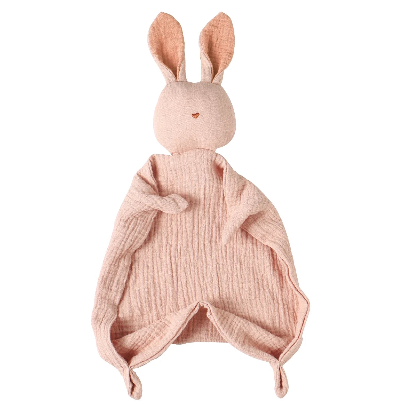 Doudou Lapin aux Grandes Oreilles - Rose - Doudou bébé