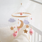 Mobile Bébé Mouton Rose - Rose - Mobile bébé