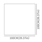 Dimensions 100 × 100 cm des langes bébé en mousseline de coton