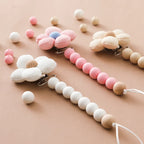 Accroche Tétine en Perles - Attache tétine