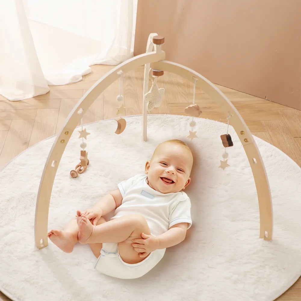 Arche d’éveil En bois Nuage - Petit Nuage - Jouet En bois bébé