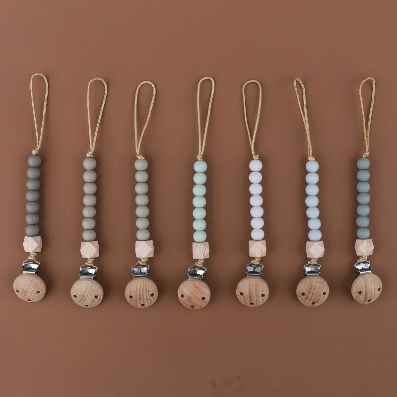 Attache Tetine Bois - Attache tétine