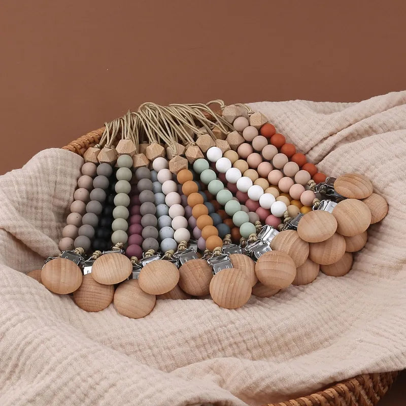 Attache Tetine Bois - Attache tétine