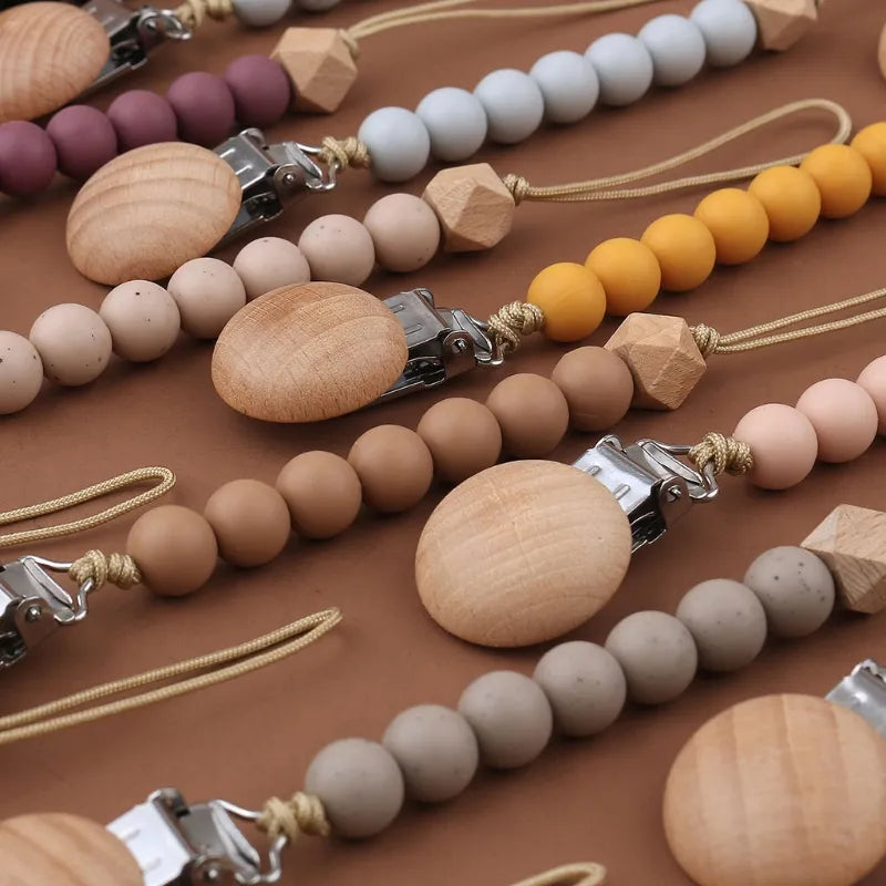 Attache Tetine Bois - Attache tétine