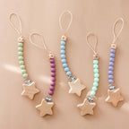 Attache Tétine Perle étoile - Attache tétine