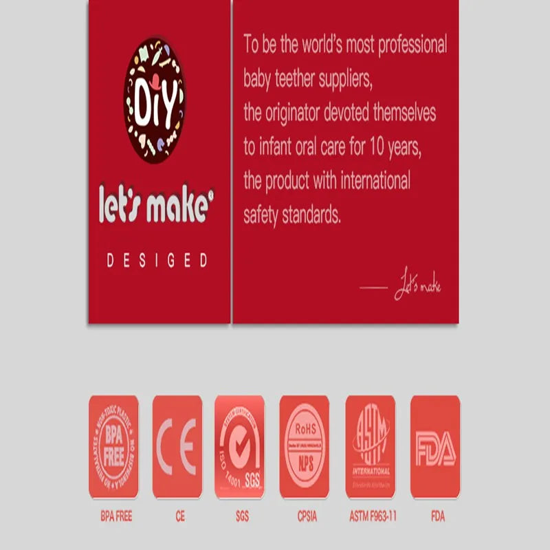 Attache Tétine Perle étoile - Attache tétine