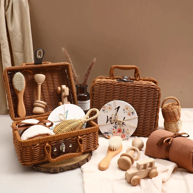 Cadeau bébé 6 Mois - Beige Rose