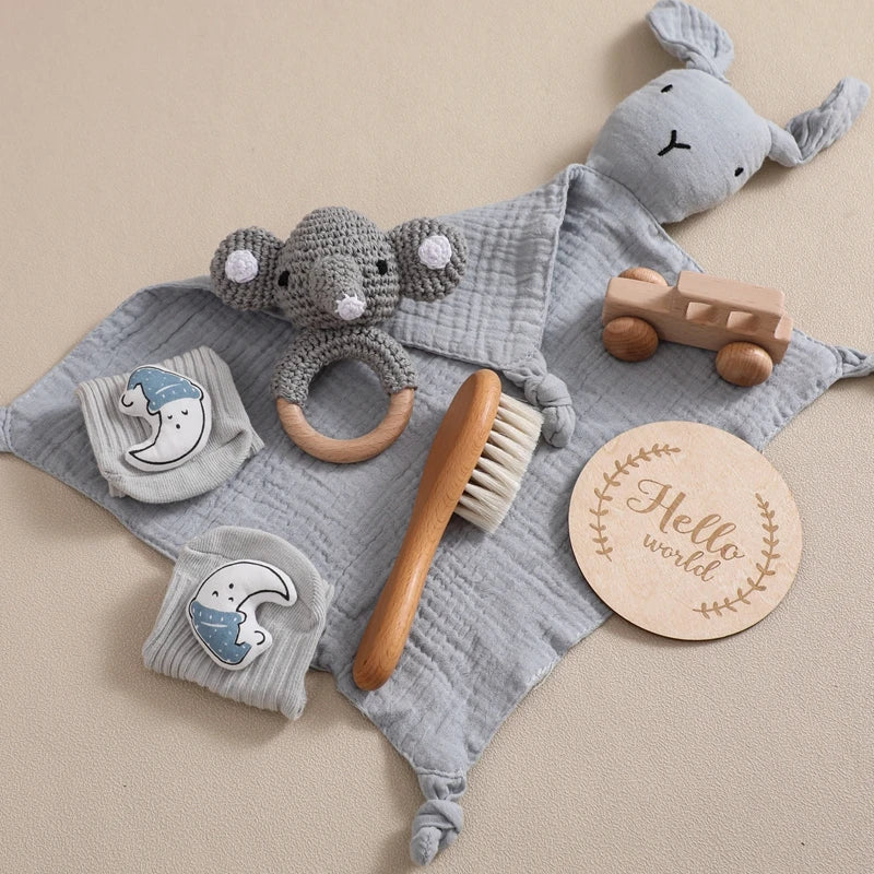 Coffret Cadeau bébé - Jouet En bois bébé