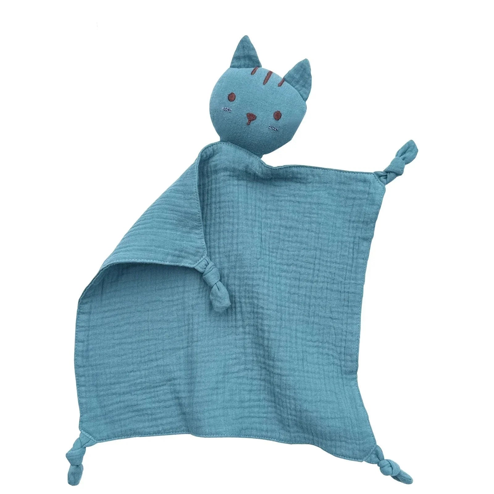 Doudou Chat Bébé - Bleu - Doudou