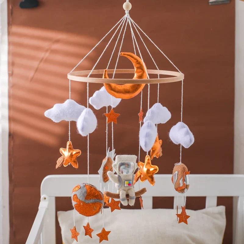 Mobile Bébé Astronaute et Petites étoiles Astronaute - Mobile bébé
