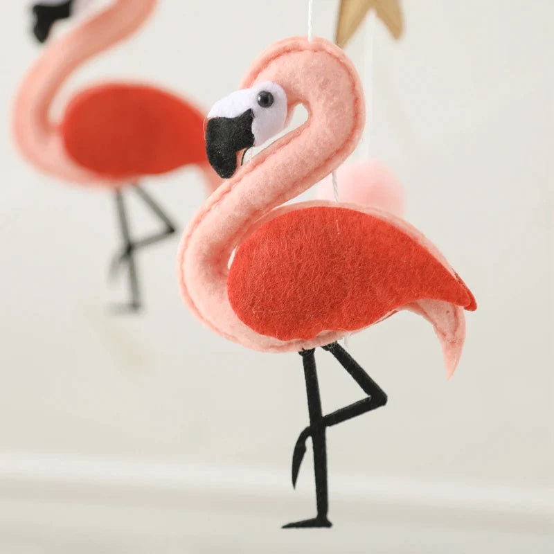 Mobile Bébé Flamant Rose - Flamant Rose - Mobile bébé