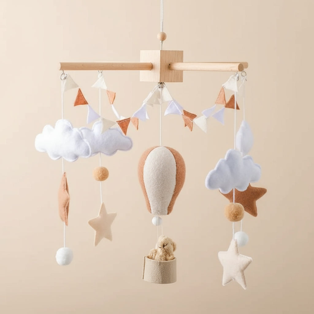 Mobile Bébé Montgolfière - Montgolfière