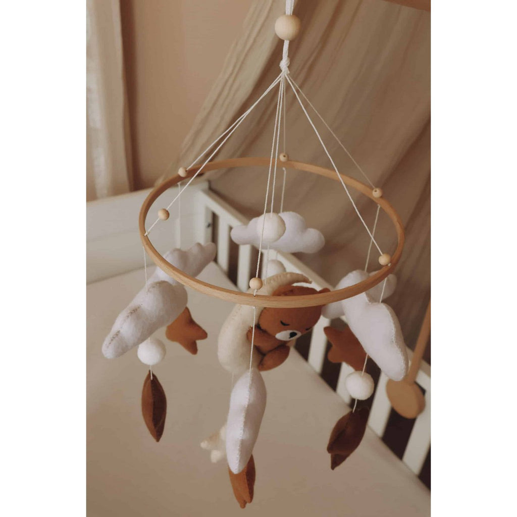 Mobile Bébé Ourson - Ours Brun - Mobile bébé