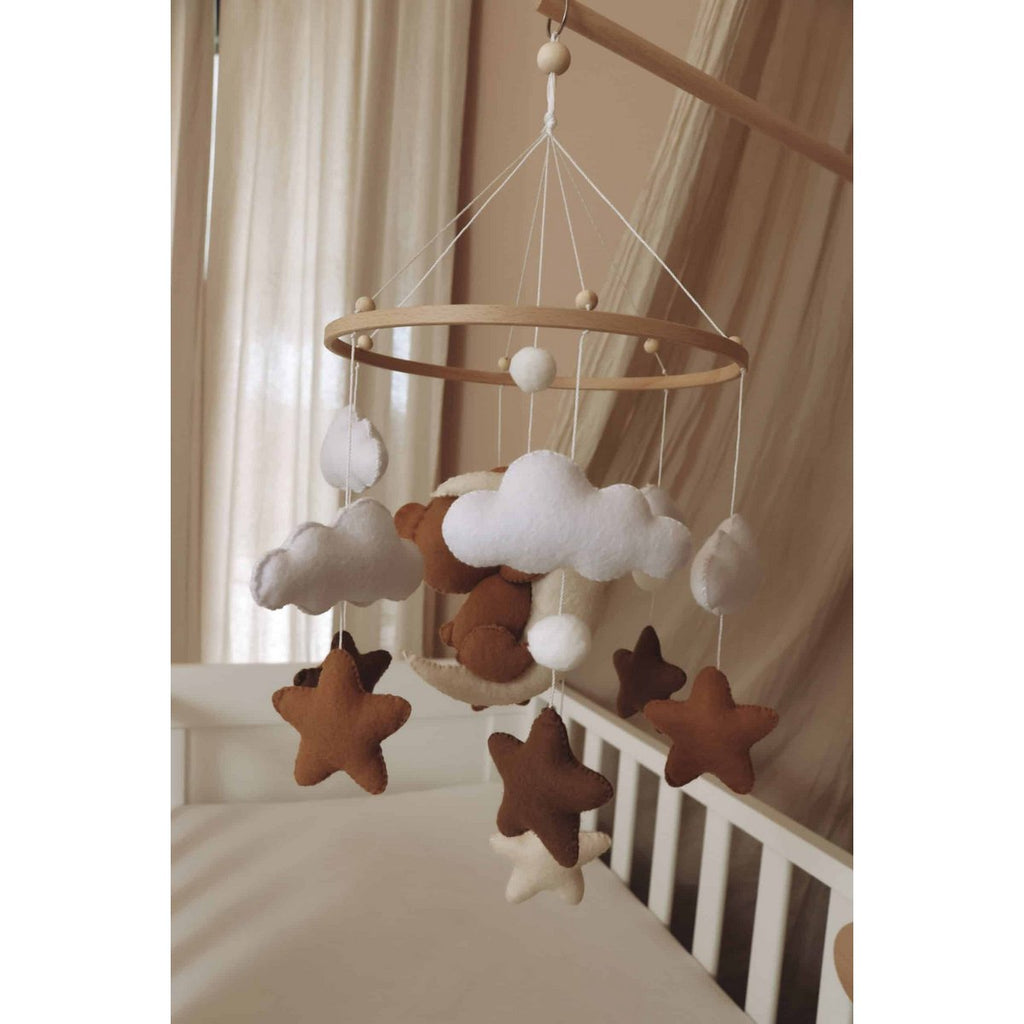 Mobile Bébé Ourson - Ours Brun - Mobile bébé