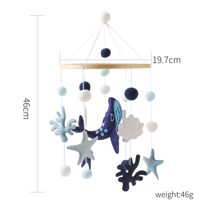 Mobile Lit Bébé Baleine - Baleine - Mobile bébé