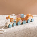 Petit Train En Bois Animaux - Train - Jouet En bois bébé