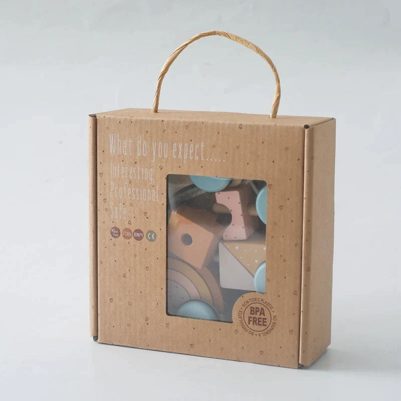 Petit Train En Bois Animaux - Train - Jouet En bois bébé