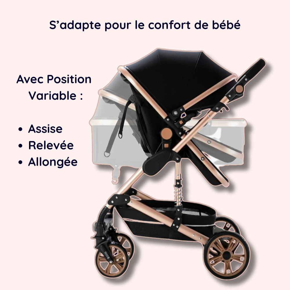 Poussette 3 En 1 Middleton - Poussette 3 en 1