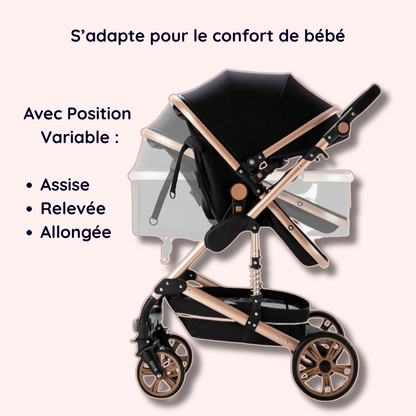 Poussette 3 En 1 Middleton - Poussette 3 en 1