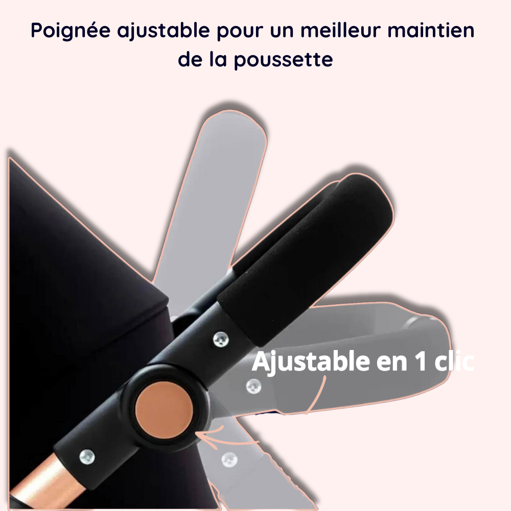 Poussette 3 En 1 Middleton - Poussette 3 en 1