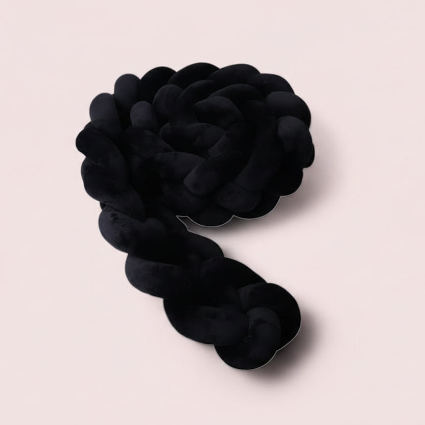 Tresse de Lit Bébé Noire