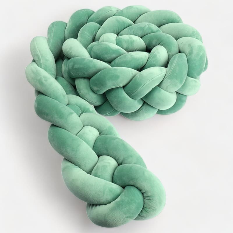 tresse de lit vert sauge