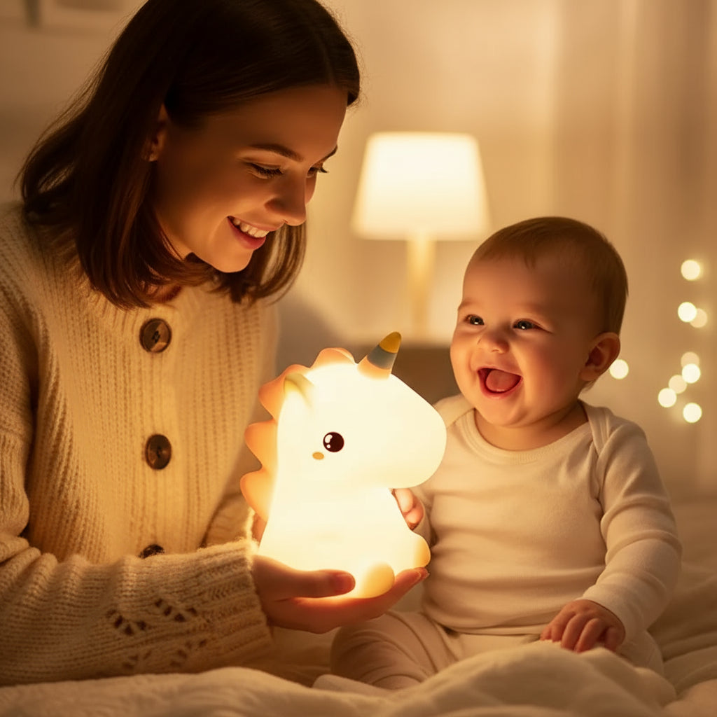 Veilleuse bébé Petite Licorne 7 Couleurs - Veilleuse bébé