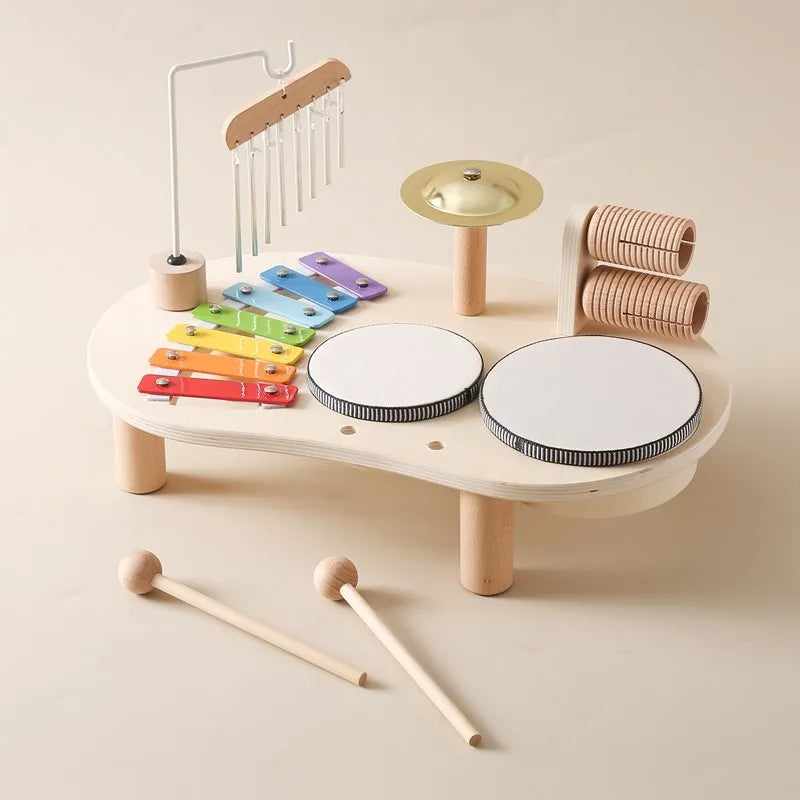 Xylophone Bois Bébé - Instruments Musique bébé - Jouet En bois bébé